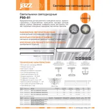 Комплект креплений PSO-01 S-2x1.0 m  BLACK для подвесного монтажа