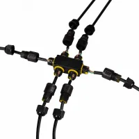 Соединитель лент X-образный жесткий Arlight NEO-GERM 053445