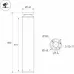 Наземный высокий светильник Arlight LGD-OTIS 055762 Наземный высокий светильник Arlight LGD-OTIS 055762