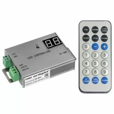 Контроллер-регулятор цвета RGBW с пультом ДУ HX-805 HX-805 (2048 pix, 5-24V, SD-карта, ПДУ) ARLIGHT