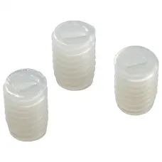 Набор из 100 креплений для рассеивателя ARLIGHT  TOP-M4x6 (PVC, белый) 017487