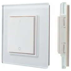 Панель-диммера клавишная накладная ARLIGHT  Knob SR-2833RGB-RF-UP White (3V, RGBW, 1зона)