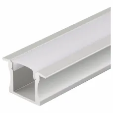 Профиль встраиваемый ARLIGHT  ALU-SLIM-H15-F-2000 ANOD+FROST 018243