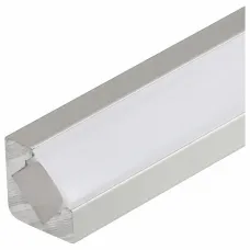 Профиль встраиваемый угловой внутренний ARLIGHT  ALU-D45-2000 ANOD+FROST 018252
