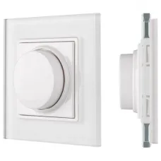Панель-диммера роторная накладная ARLIGHT  Rotary SR-2835DIM-RF-UP White (3V, DIM)