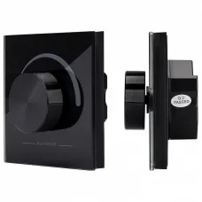Панель-диммера роторная встраиваемая ARLIGHT  Rotary SR-2836R-RF-IN Black (3V, DIM)