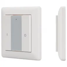 Панель-диммера клавишная накладная ARLIGHT  Knob SR-2853K2-RF-UP White (3V, DIM, 1 зона)