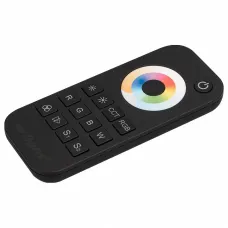 Пульт-регулятора цвета RGBW с сенсорным кольцом ARLIGHT  SMART-R SMART-R21-MULTI Black (1 зона, 2.4G)