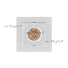 Встраиваемый светильник Arlight  CL-KARDAN-S102x102-9W White (WH, 38 deg) 024123