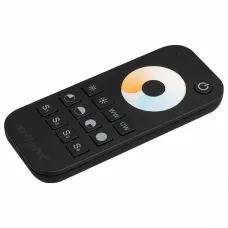 Пульт-регулятор ЦТ с сенсорным кольцом ARLIGHT  SMART-R SMART-R34-MIX Black (1 зона, 2.4G)
