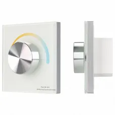 Панель-регулятора цвета RGB роторная накладная ARLIGHT  Rotary SMART-P20-MIX (12-24V, 2.4G)