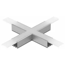 Соединитель угловой X-образный накладной ARLIGHT  KLUS 026244
