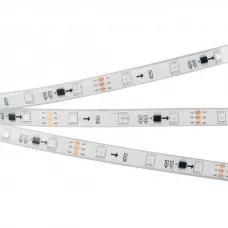 Лента светодиодная Arlight SPI-5000PGS-5060-30 12V Cx3 RGB (12mm, 7.2W/m, IP67) 026371(2)