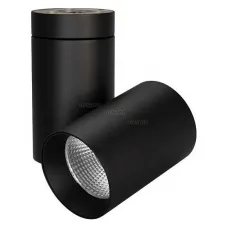 Светильник на штанге Arlight SP-POLO-SURFACE-TURN-R85-15W Warm3000 (BK-BK, 40 deg) 027566