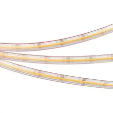 Лента светодиодная герметичная COB-PS-X544-10mm 24V Warm3000 (11.5 W/m, IP67, CSP, 5m) ARLIGHT