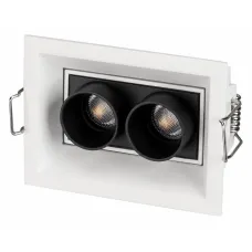 Встраиваемый светильник MS-ORIENT-BUILT-TURN-TC-S67x90-5W Day4000 (WH-BK, 30 deg, 230V) (Arlight, IP20 Металл, 5 лет) 032232