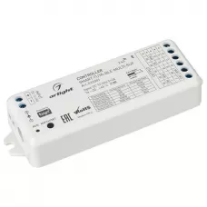 Контроллер SMART-TUYA-BLE-MULTI-SUF (12-24V, 5x3A, RGB-MIX, 2.4G) (IP20 Пластик, 5 лет) ARLIGHT
