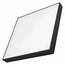 Накладной светильник SP-QUADRO-S600x600-60W Day4000 (BK, 120 deg, 230V) (Arlight, IP40 Металл, 3 года) 034806