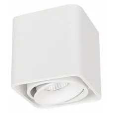 Накладной светильник SP-CUBUS-S100x100-8W Warm3000 (WH, 45 deg, 230V) (Arlight, IP20 Металл, 3 года) 036051