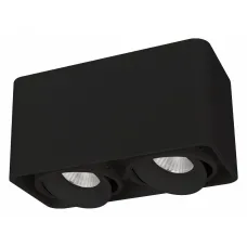 Накладной светильник SP-CUBUS-S195x100-2х8W Day4000 (BK, 45 deg, 230V) (Arlight, IP20 Металл, 3 года) 036056