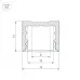 Профиль накладной ARLIGHT  SL-SLIM-H13M-2000ANOD 023718