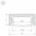 Профиль накладной ARLIGHT  SL-SLIM 037110