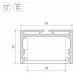 Профиль накладной ARLIGHT  SL-LINE 37467