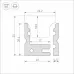 Профиль встраиваемый ARLIGHT  FLOOR 38356