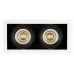 Встраиваемый светильник Arlight CL-KARDAN-S375x190-2x25W Day4000 (WH-BK, 30 deg) 027927