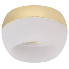 Светильник 4010 накладной потолочный под лампу GX53 золото IEK LT-UPB0-4010-GX53-1-K22