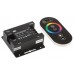 Контроллер с ПДУ радио RGB 3 канала PRO 5050 12В 6А 216Вт черн. IEK LSC1-RGB-216-RF-20-12-B