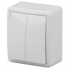 Выключатель 2-кл. ОП Эра Эксперт 10А IP20 11-1205-01 250В 10AX с подсветкой бел. Эра Б0020666 Выключатель 2-кл. ОП Эра Эксперт 10А IP20 11-1205-01 250В 10AX с подсветкой бел. Эра Б0020666