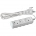 Удлинитель 3х7м без заземл. 10А IP20 U-3-7m-2х1 ПВС 2х1 Эра Б0028357