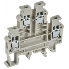 Колодка клеммная CTS-ML 2 ур. 4кв.мм сер. IEK YCT13-00-2-K03-004