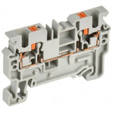 Колодка клеммная CP 4кв.мм сер. IEK YCT20-00-K03-004