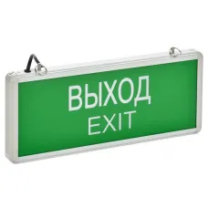 Светильник светодиодный ССА 1001 "ВЫХОД-EXIT" 3Вт аварийный односторонний IEK LSSA0-1001-003-K03