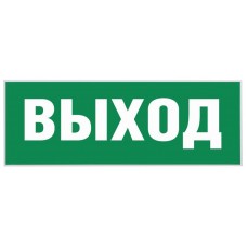 Этикетка самоклеящаяся "Выход" SSA-101 INFO-SSA-111 ЭРА Б0048480