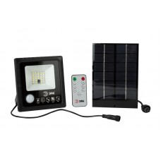 Прожектор светодиодный 20Вт 5000К 350лм IP65 уличный с датчиком движения солнечная батарея ПДУ Эра Б0049545