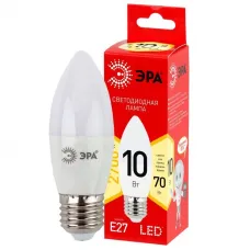 Лампа светодиодная LINE LED B35-10W-827-E27 R B35 10Вт свеча E27 тепл. бел. ЭРА Б0052377