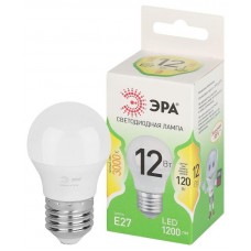 Лампа светодиодная GREEN LINE P45-12W-830-E27 GL 12Вт шар 3000К свет тепл. E27 Эра Б0067015