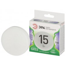 Лампа светодиодная GREEN LINE GX-15W-865-GX53 GL 15Вт таблетка 6500К свет холод. GX53 Эра Б0067030