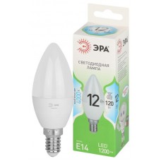 Лампа светодиодная GREEN LINE B35-12W-840-E14 GL 12Вт свеча 4000К яркий свет бел. E14 Эра Б0067140