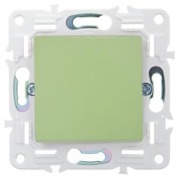 Выключатель 1-кл. SKANDY 10А SK-V01G мятный IEK SK-V10-0-10-K06