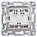 Выключатель 2-кл. SKANDY 10А SK-V04Sh шампань IEK SK-V20-0-10-K37