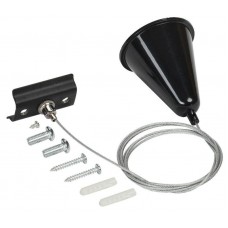 Комплект подвеса для шинопровода с тросом 1.5м черн. IEK LT-SO0D-KPT-D15-K02 Комплект подвеса для шинопровода с тросом 1.5м черн. IEK LT-SO0D-KPT-D15-K02