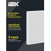 Светильник светодиодный ДВО 1001A PRO 45Вт 4000К панель опал БАП 3ч IEK LTP-DVO1-1001A-45-40-K01