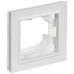 Рамка 1-м BRITE РУ-1-БрАБ-44 IP44 арктич. бел. IEK BR-M12-44-K91