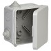 Коробка распаячная ОП 80х80х50 IP54 КМ41238 откид. крышка 7 вводов (7035) IEK UKO31-080-080-050-K03-54