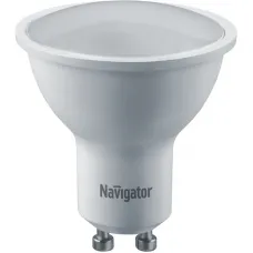 Лампа светодиодная 94 130 NLL-PAR16-5-230-4K-GU10 5Вт рефлектор матовая 4000К нейтр. бел. GU10 400лм 220-240В Navigator 94130