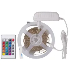 Лента светодиодная 95 143 NLS-SET-01 RGB 3м 30шт/м адаптер 1м IP20 Navigator 95143